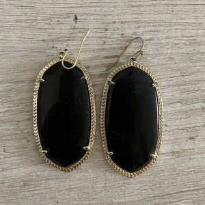 Kendra Scott Danielle earrings black & gold